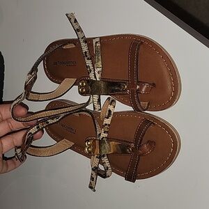 NWOT les tropeziennes girl sandals